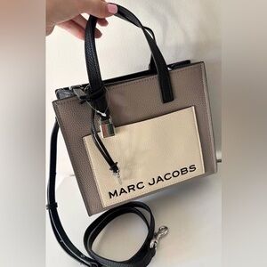Marc Jacobs Mini CB Bold Grind Tote Bag Multi Leather Crossbody New